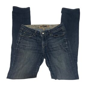 Paige Denim Skyline Highrise Bootcut Jeans Dark Wash Size 28 Excellent Condition